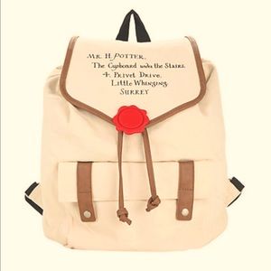Harry Potter letter backpack
